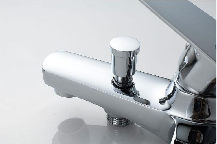 Смеситель для ванны Knotlor Ecoflow KN-14 цвет Хром