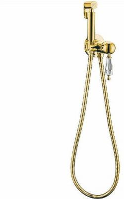 Гигиенический душ со смесителем Boheme Imperiale 435-SW Золото