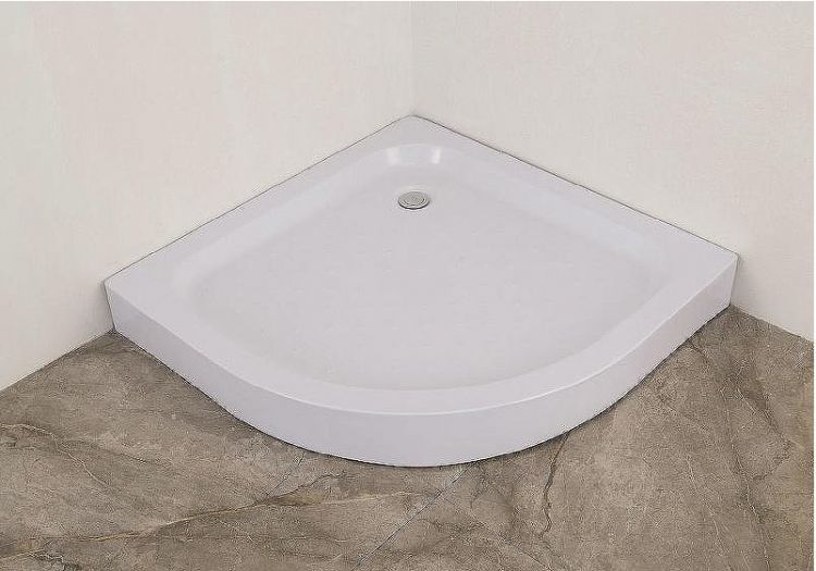 Акриловый поддон для душа Agger A01-090TCR/T 90x90 с антискользящим покрытием