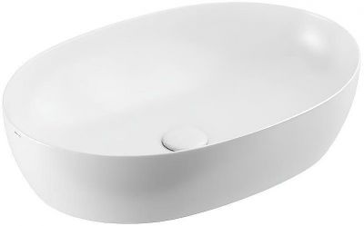 Раковина-чаша Azzurra Elegance Circle 60 ELLA060400C0BI/(ECI60 bi*0) Белая