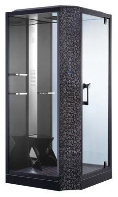 Душевая кабина Orans SR-89101RS черная, с баней Душевая кабина Orans SR-89101RS черная, с баней