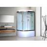 Душевая кабина Royal Bath RB 8120BK6-WT-CH (белое/прозрачное) правая