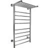 Электрический полотенцесушитель Domoterm Аврора DMT 109-Т5 П10 50x90 EK L с полкой Хром Электрический полотенцесушитель Domoterm Аврора DMT 109-Т5 П10 50x90 EK L с полкой Хром