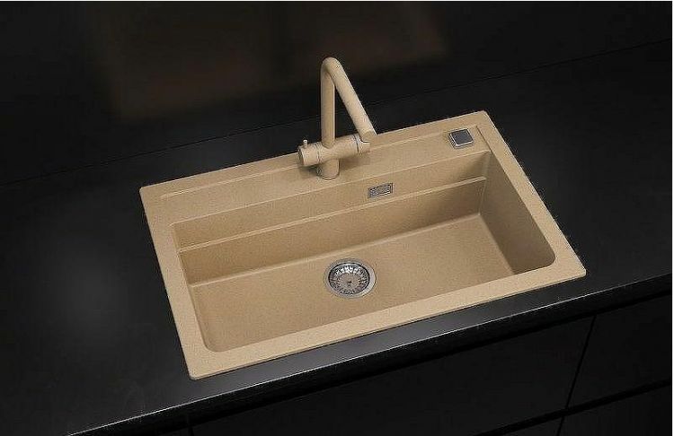 Кухонная мойка Alveus Granital Atrox 40 Beige G55 790x500 1140445 Бежевая