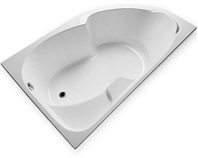 Акриловая ванна 1MarKa Diana 160x100 R 01ди1610п без гидромассажа