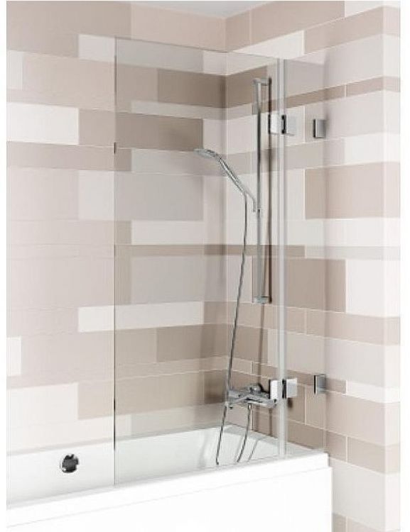 Шторка на ванну Riho VZ Scandic NXT X109V 95 P G001156120 (GX06062C2) профиль Хром стекло прозрачное