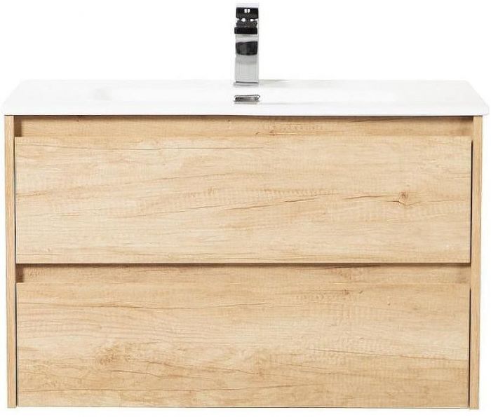 Тумба под раковину BelBagno Kraft 70 KRAFT-700-2C-SO-RNN подвесная Rovere Nebrasca Nature