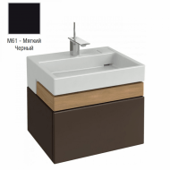 Тумба под раковину Jacob Delafon Terrace 60 см EB1185-M61, мягкий черный