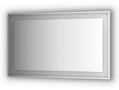 Зеркало Evoform Ledside 90х150 Сталь