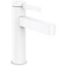 Hansgrohe Finoris Смеситель для раковины, однорычажный, 110 со сливным клапаном Push-Open, цвет: матовый белый