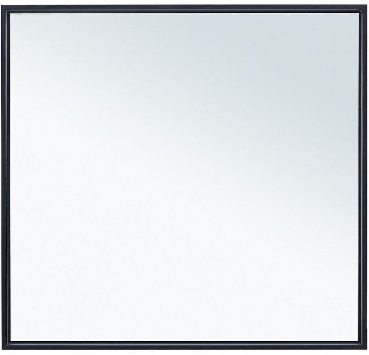 Зеркало Allen Brau Liberty 90 1.330015.BB с подсветкой Черный браш с сенсорным выключателем