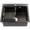 Кухонная мойка Fabia 50х45 50453G Графит