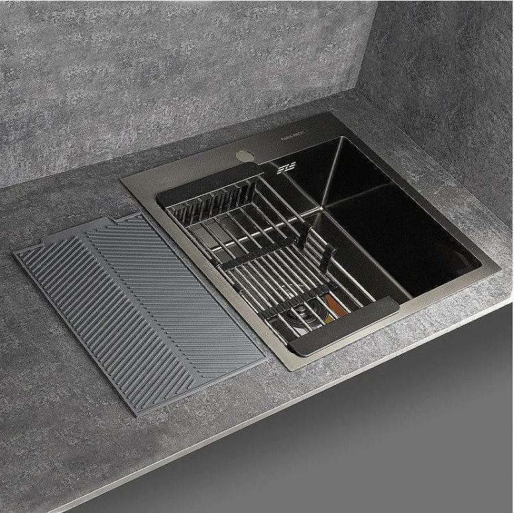 Кухонная мойка Fabia 50х45 50453G Графит