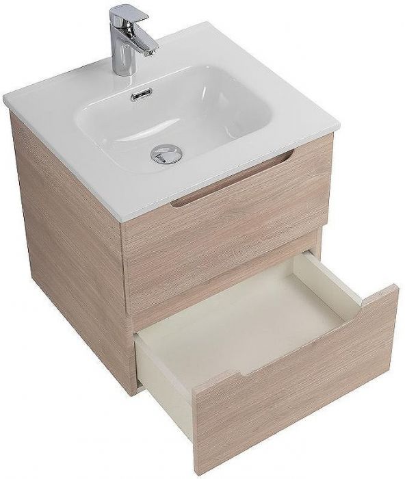 Тумба под раковину BelBagno Etna 50 ETNA-500-2C-SO-RG подвесная Rovere Grigio