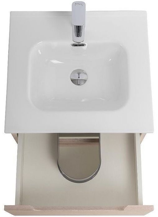 Тумба под раковину BelBagno Etna 50 ETNA-500-2C-SO-RG подвесная Rovere Grigio