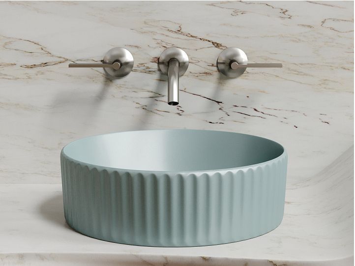 Умывальник CERAMICANOVA Element чаша накладная круглая (цвет Зеленый Матовый) CN6057MLG Умывальник CERAMICANOVA Element чаша накладная круглая (цвет Зеленый Матовый) CN6057MLG