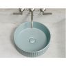 Умывальник CERAMICANOVA Element чаша накладная круглая (цвет Зеленый Матовый) CN6057MLG