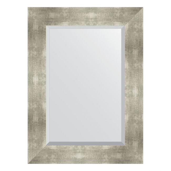 Зеркало EVOFORM  EXCLUSIVE BY 1130 56x76 алюминий 90 мм с фацетом в багетной раме