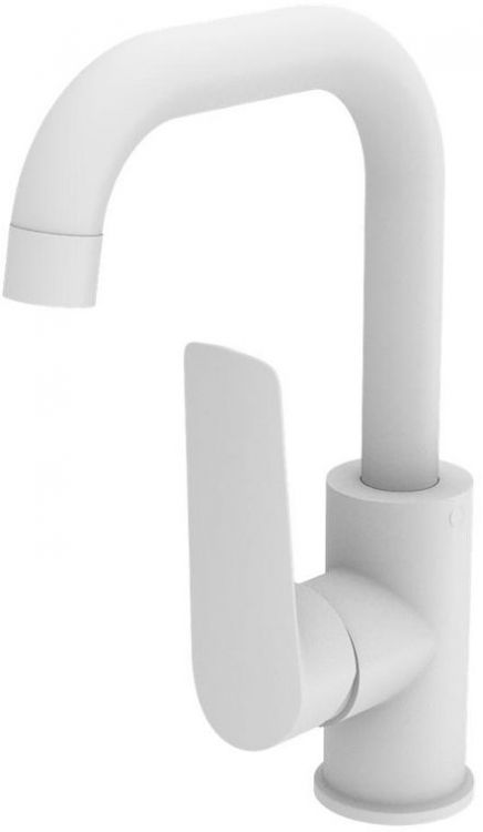 Смеситель для раковины ESKO Lagos White LG26MW цвет Белый матовый Смеситель для раковины ESKO Lagos White LG26MW цвет Белый матовый