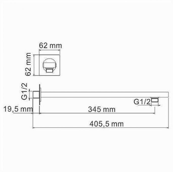 Душевая система WasserKRAFT Fulda A5251.299.219.258.302.242.217 Черная матовая