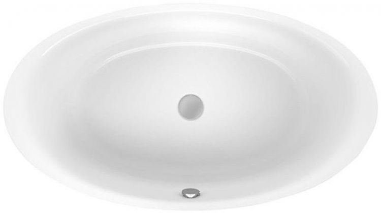 Стальная ванна Bette Eve 180x100 6043-000 PLUS с шумоизоляцией и антигрязевым покрытием