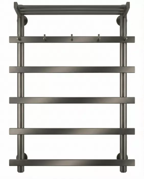 Полотенцесушитель электрический Secado Понтида 1 КСП 80x60x70 графит