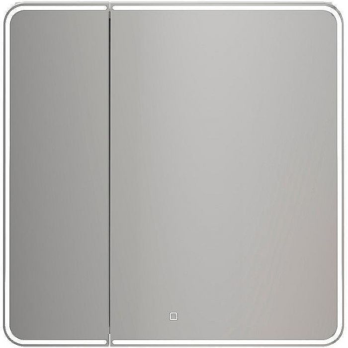 Зеркальный шкаф Creto Zoe 80 16-805800Z с подсветкой Белый
