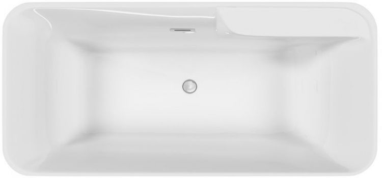 Ванна SANCOS Sigma акриловая отдельностоящая, белый 1700x800x580мм, FB15 Ванна SANCOS Sigma акриловая отдельностоящая, белый 1700x800x580мм, FB15