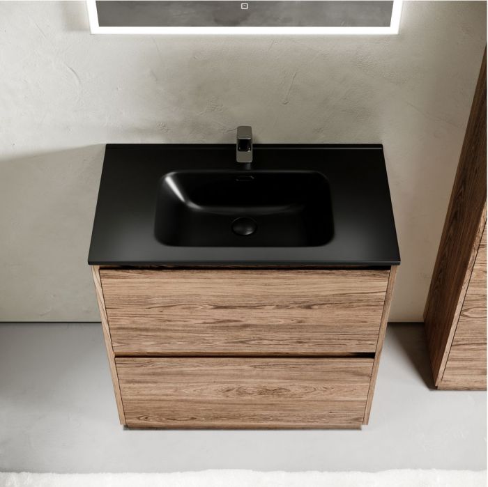 Тумба напольная под раковину SANCOS Libra Floor, дуб чарльстон 790х450х840 мм, LB80FECH