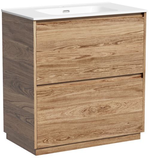 Тумба напольная под раковину SANCOS Libra Floor, дуб чарльстон 790х450х840 мм, LB80FECH