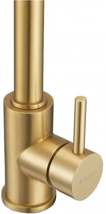 Смеситель для кухни Milacio Ultra MCU.555.GD Золото брашированное
