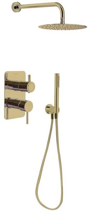 Душевая система Ramonsoler Odisea K3915121OC Золото брашированное