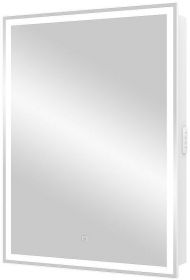 Зеркальный шкаф Континент Allure LED 55 L МВК002 с подсветкой Белый