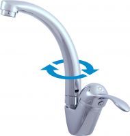 Смеситель SLEZAK RAV Labe L006.5/2K, для раковины