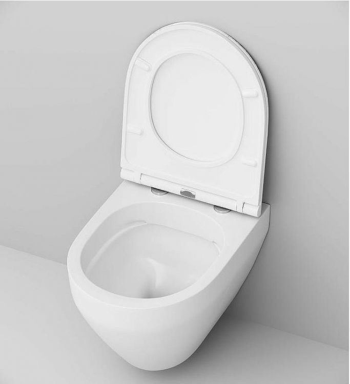 Комплект унитаза AM.PM Spirit FlashClean C701700WH+C707857WH с инсталляцией Berges Novum L3 040213 с сиденьем Микролифт и клавишей смыва Хром