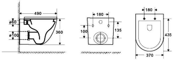 Комплект унитаза WellWant Aura WWU01121WK с инсталляцией Berges Atom 410 040340 с сиденьем Микролифт и Черной матовой клавишей смыва Комплект унитаза WellWant Aura WWU01121WK с инсталляцией Berges Atom 410 040340 с сиденьем Микролифт и Черной матовой клавишей смыва