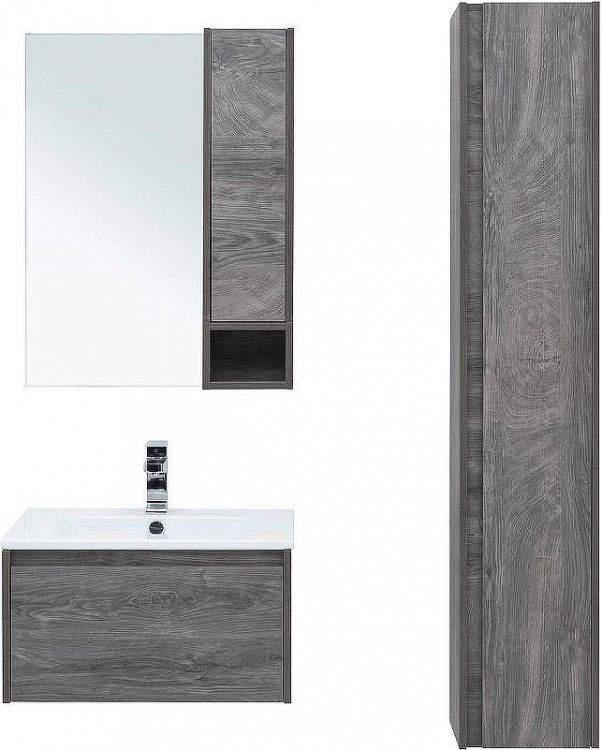 Комплект мебели для ванной STWORKI Карлстад 60 418798 подвесной Дуб рошелье Комплект мебели для ванной STWORKI Карлстад 60 418798 подвесной Дуб рошелье
