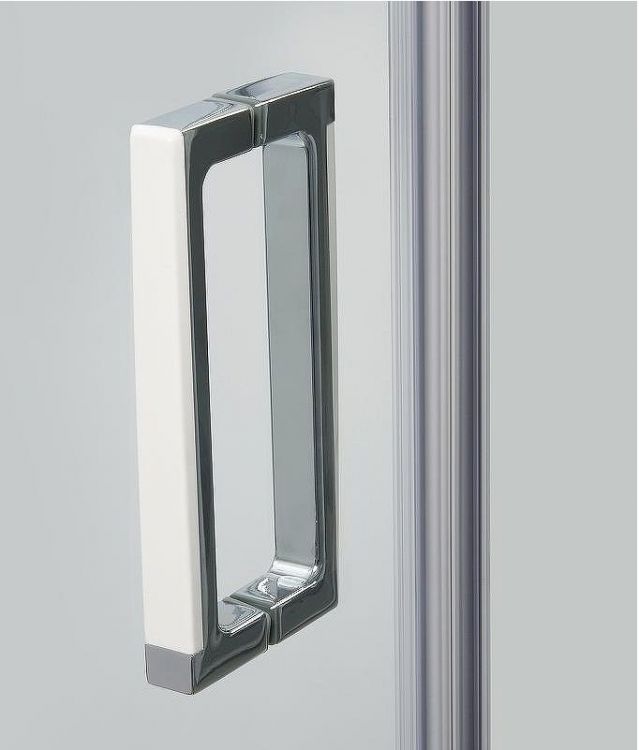 Душевой уголок WasserKRAFT Aller 120х90 L 10H07LWHITE профиль Хром стекло прозрачное