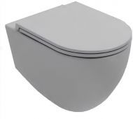 Унитаз Isvea Infinity  10NF02001SV-2V подвесной цвет Серый камень матовый без сиденья