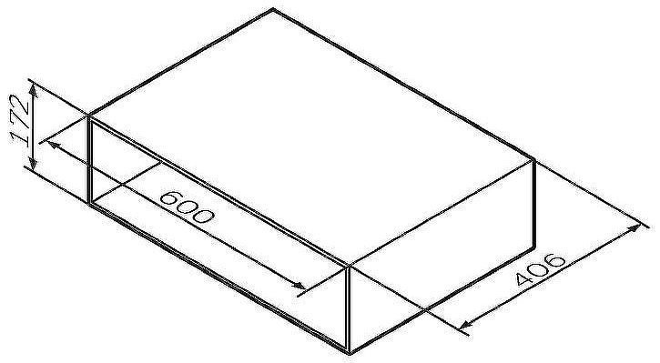 Полка AM.PM Gem 60 M90OHX0600DM Глубокий синий матовый