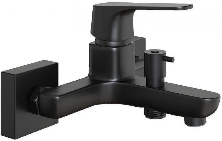 Смеситель для ванны Paini Bari RTYO111 Черный матовый Смеситель для ванны Paini Bari RTYO111 Черный матовый
