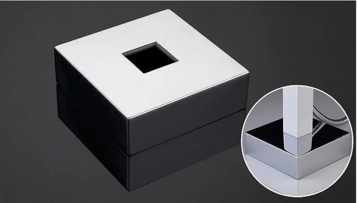 Смеситель для ванны Gappo G07 G3007-8 Белый Хром