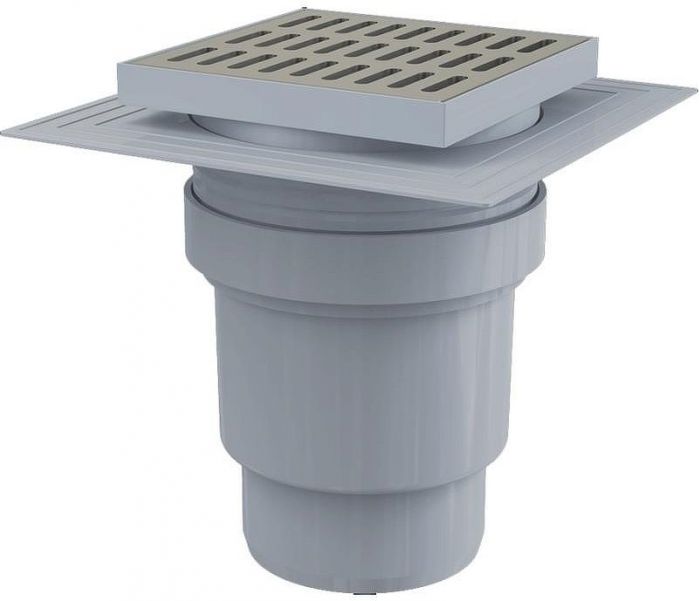 Душевой трап Alcaplast APV13 с решеткой Хром