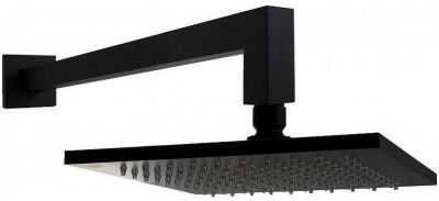 Верхний душ Paffoni Syncro ZSOF075NO + ZSOF063NO цвет Черный матовый