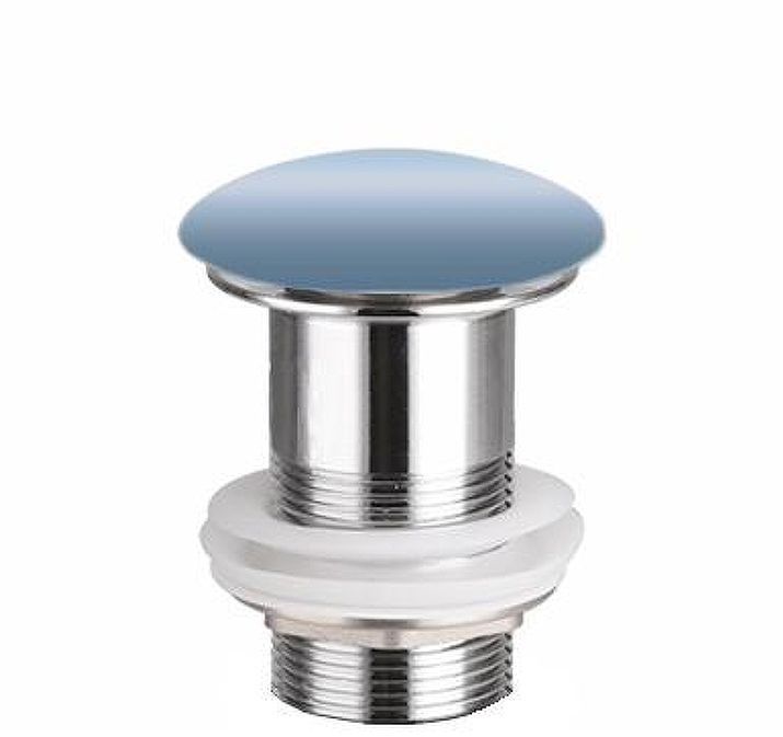 Донный клапан для раковины Ceramicanova CN2000ML click-clack Голубой матовый