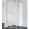 Душевой уголок BelBagno Marmi 100x80 MARMI-AH-1-100/80-C-Cr профиль Хром стекло прозрачное
