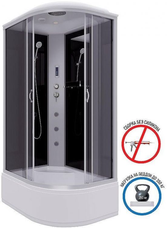 Душевая кабина Niagara Classic 120x80 L NG-2510-14LF с гидромассажем