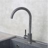 Смеситель для кухни Wisent W4998-3-24 цвет Графит Смеситель для кухни Wisent W4998-3-24 цвет Графит