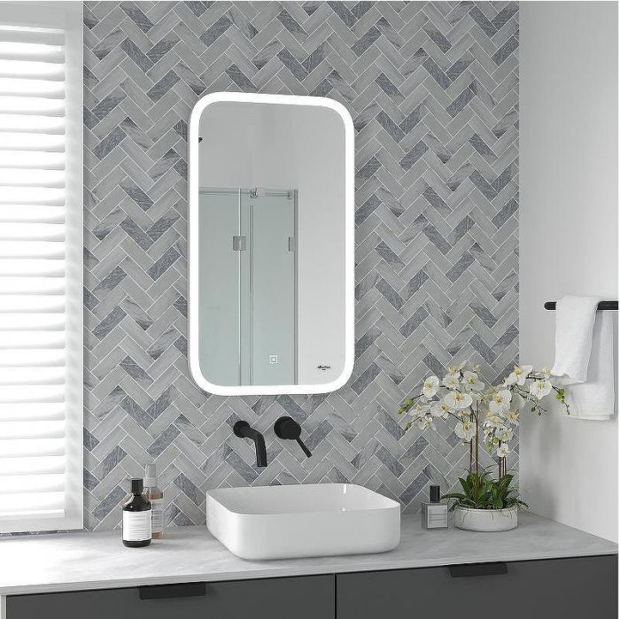 Зеркало Reflexion Minimal 400х700 RF4818MN с подсветкой с сенсорным выключателем и диммером