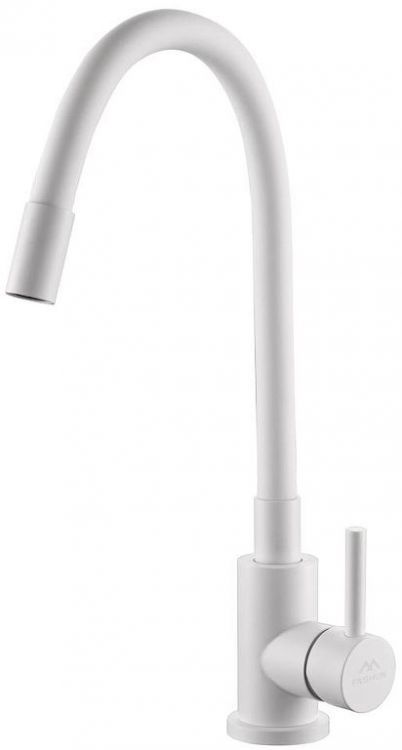 Смеситель для кухни Fashun A54101N-8A цвет Белый